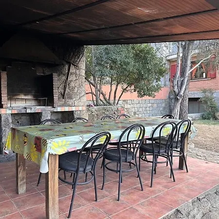 Dağ evi Casa Fiestas 16 Personas, Barbacoa Y Terraza