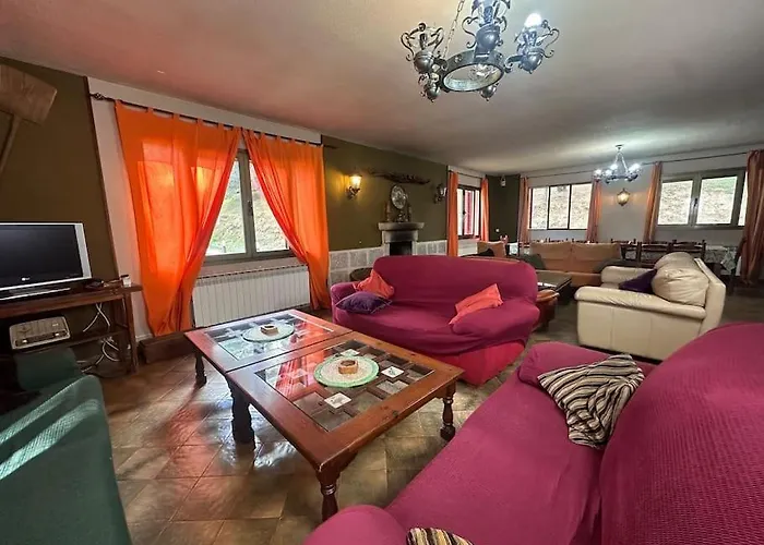 Casa Fiestas 16 Personas, Barbacoa Y Terraza 샬레 *