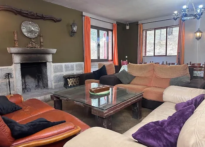 Casa Fiestas 16 Personas, Barbacoa Y Terraza Horská chata *